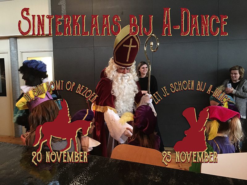 Sinterklaas bij A-Dance